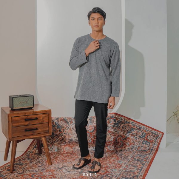 Kurta Yusoff in Grey (KY1-4)