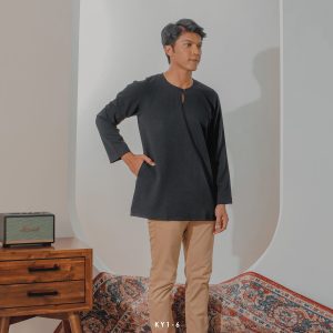 Kurta Yusoff in Black (KY1-6) - Image 2